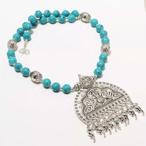 Beautiful Tibetan Turquoise Handmade Ethnic Style